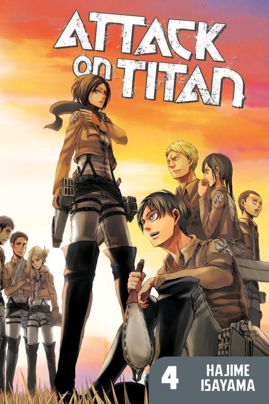Attack on Titan (Volumes 1–4) by Hajime Isayama